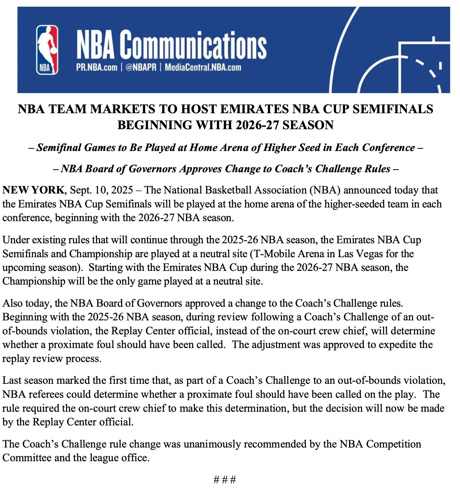 或迎来颠覆, 颠覆性赛制